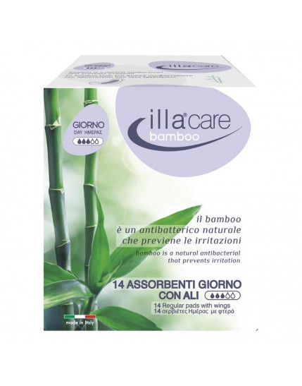 Illa Care Bamboo Assorbenti Giorno 14 Pezzi