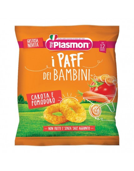 Plasmon PAFF Snack Carota e Pomodoro 15g