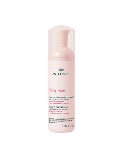 Nuxe Very Rose Eau De Mous acqua floreale detergente 150 ml