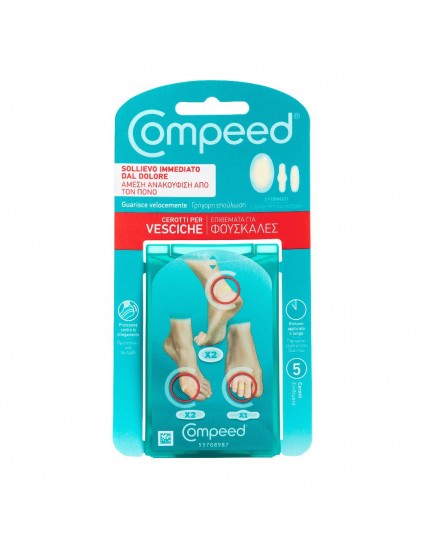 Compeed Cerotti Vesciche Formato Misto 5 Pezzi