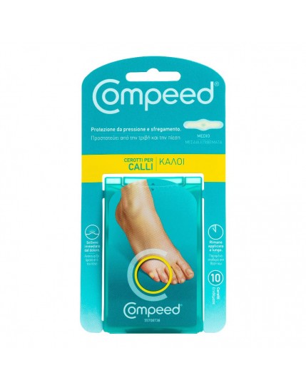 Compeed Cerotti Per Calli Medio 10 Pezzi