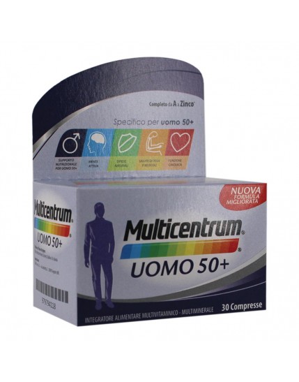 Multicentrum Uomo 50+ 30 Compresse