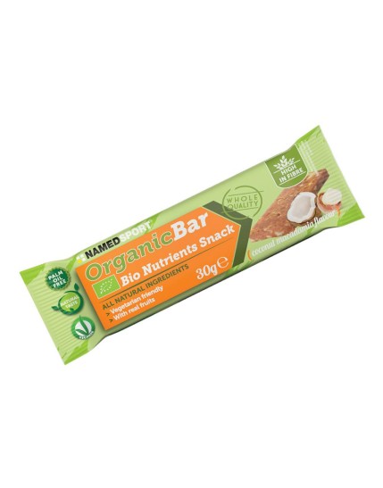 ORGANIC BAR COCONUT-MACAD 30G