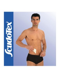 SCUDOTEX Slip Cont.V/B Nero 6