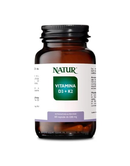 Natur Vitamina D3+k2 60 capsule