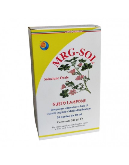 MRG-SOL Soluzione Orale 20 Bustine Gusto Lampone