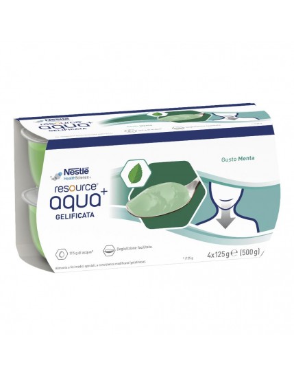 RESOURCE AquaGel Menta 4x125g