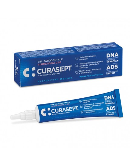 Curasept Gel Parodontale 0,5% Ads + Dna Trattamento Topico Gengivale 30ml