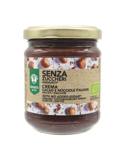 Probios Crema spalmabile cacao/nocciole senza zuccheri aggiunti 200g