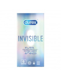 Durex Profilattico Invisible XL 6 pezzi