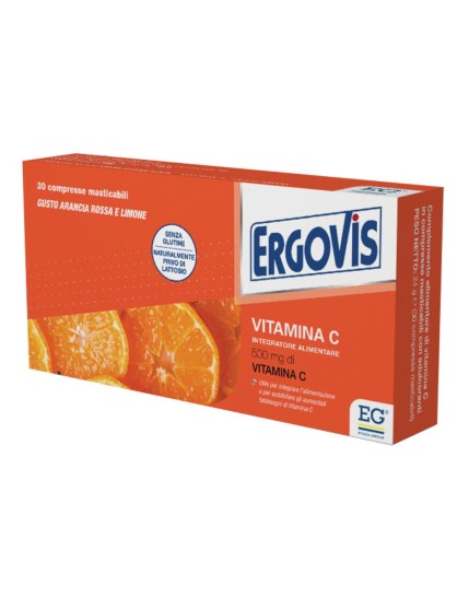 ERGOVIS Vit.C 30 Cpr 500mg