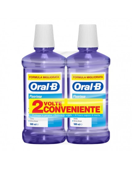 Oral-B Fluorinse Collutorio 2X500ml