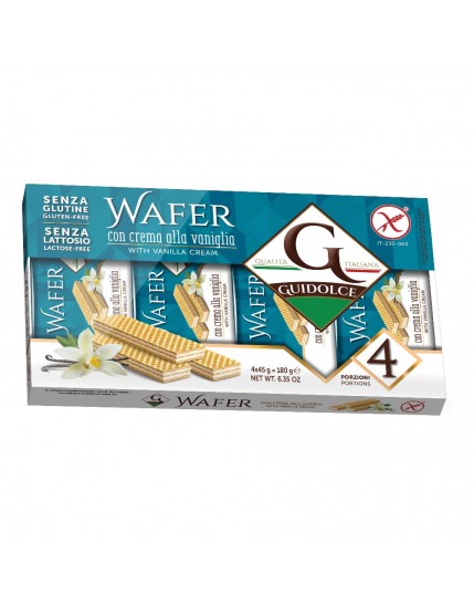 GUIDOLCE Wafer Vaniglia 4x45g