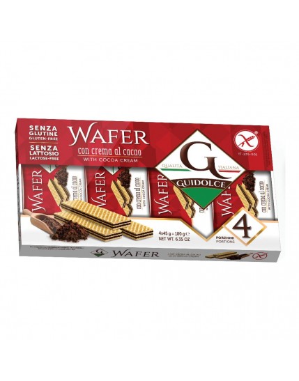 GUIDOLCE Wafer Cacao 4x45g