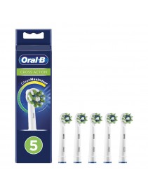 Oralb Cross Action XL Pack Testine di Ricambio 5 pezzi