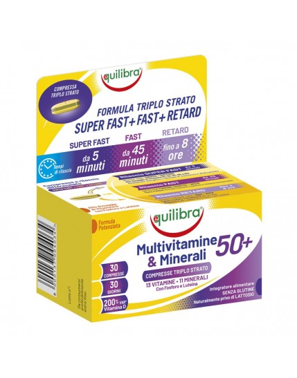 Equilibra Multivitamine & Minerali 50+ 30 Compresse