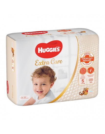 Huggies Extra Care Grande 11-25kg Taglia 5 32 pezzi
