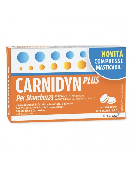 Carnidyn Plus 18 Compresse Masticabili