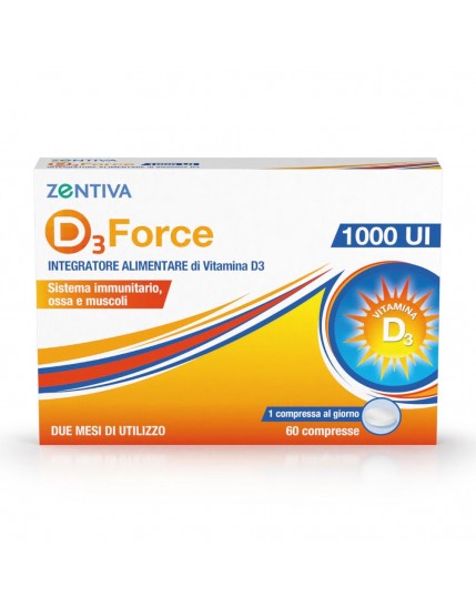 D3 FORCE 60 Cpr 1000UI ZTV