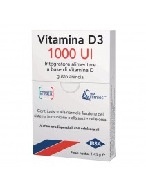 Ibsa Vitamina D3 Ibsa 1000 Ui 30 Film Orali