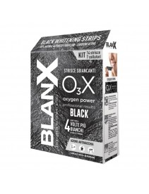 Blanx O3X Black Strisce Sbiancanti Antimacchia 14 pezzi