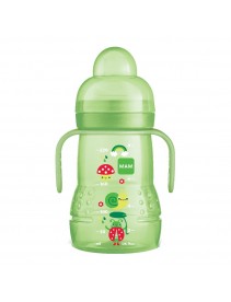Mam Tazza per bambini 4+ mesi Colore Sorbet Green con Tettarella Extra Soft 220ml
