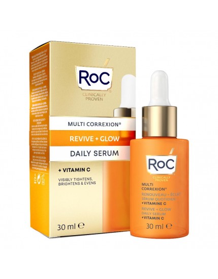 Roc multi correxion revive + glow siero viso 30ml