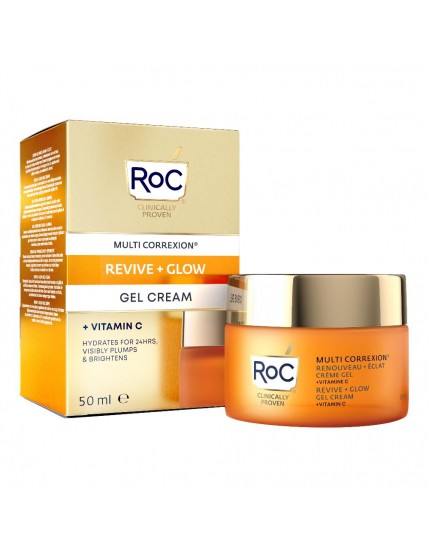 Roc multi correxion revive + glow gel crema 50ml