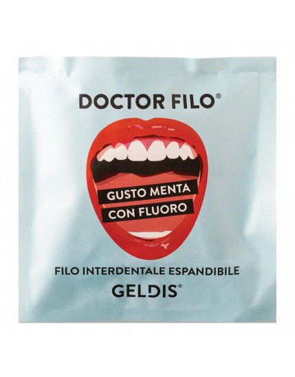 Geldis Doctor Filo Interdentale alla Menta e fluoro 30m