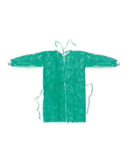 CAMICE Mono TNT Verde L 10pz