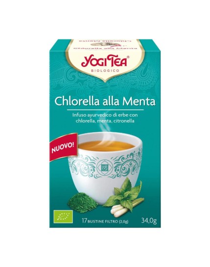 YOGI TEA CHLORELLA MENTA 34G