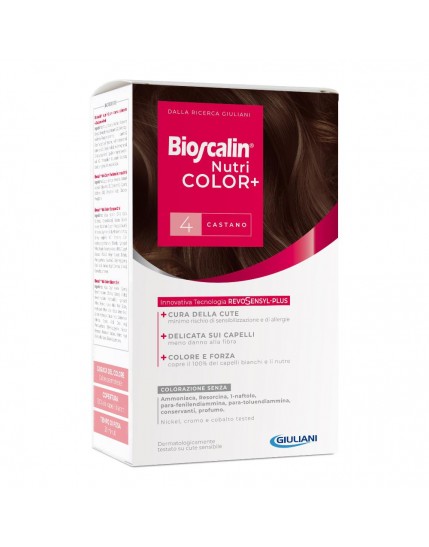 Bioscalin NutriColor+ 4 Castano Giuliani 1 Kit