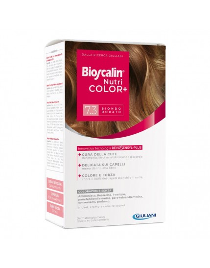 Bioscalin Nutricolor+ Colorazione Permanente n. 7.3 Biondo Dorato Giuliani 1 Kit