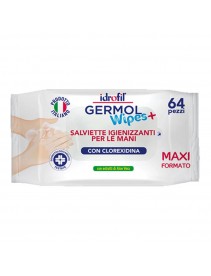 Idrofil Germolwipes salviettine igienizzanti mani 64 pezzi