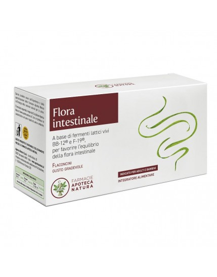 Apoteca Natura Flora Intestinale 12 Flaconi 10ml Apoteca Natura Flora Intestinale 12 Flaconi 10ml