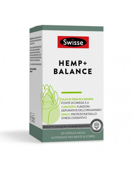 SWISSE HEMP+Balance 60 Cps