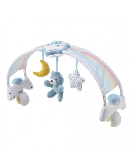 Chicco Gioco Rainvow Sky Arco Lettino Arcobaleno Azzurro 1 Pezzo