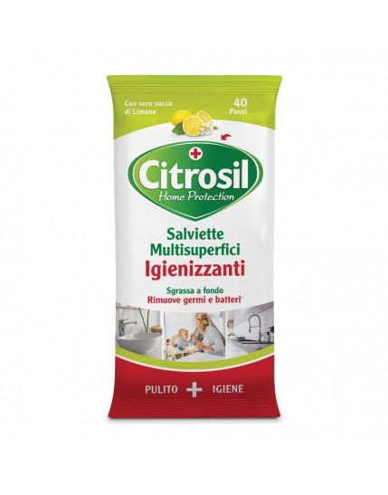 Citrosil Salviette Igienizzanti Limone 40 pezzi