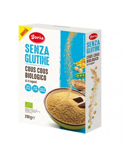 Doria Cous Cous 4 Legumi Biologico Senza Glutine 250g