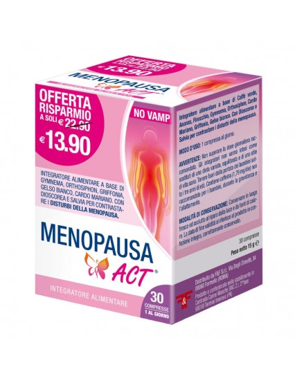 Menopausa Act 30 compresse