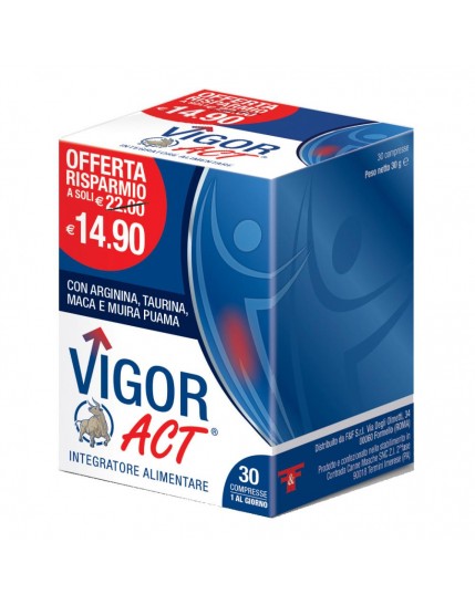 Vigor Act 30 Compresse 