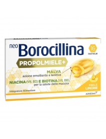 Neoborocillina Propolmiele + Miele/Limone 16 Pastiglie