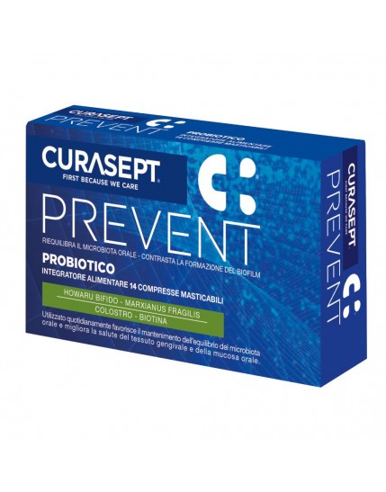 Curasept Prevent Probiotco 14 Compresse Masticabili