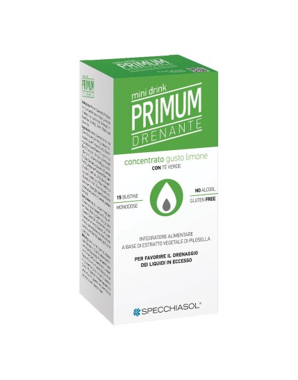 Primum Drenante Minidrink Limone 15 stick