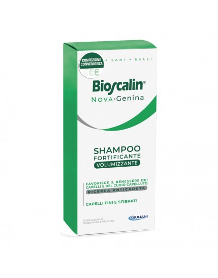 Bioscalin Nova Genina Shampoo fortificnte Volumizzante 200ml
