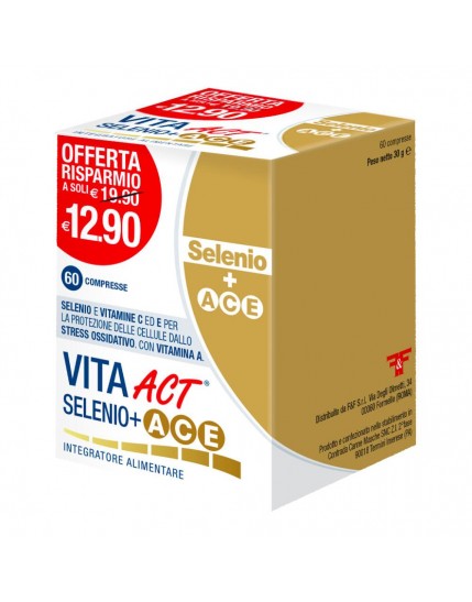 Vita Act Selenio + ACE 60 Compresse