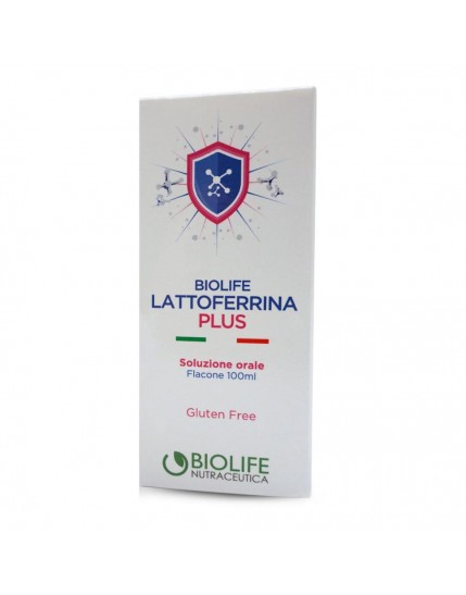 Biolife Lattoferrina Plus Gusto Fragola 100 ml
