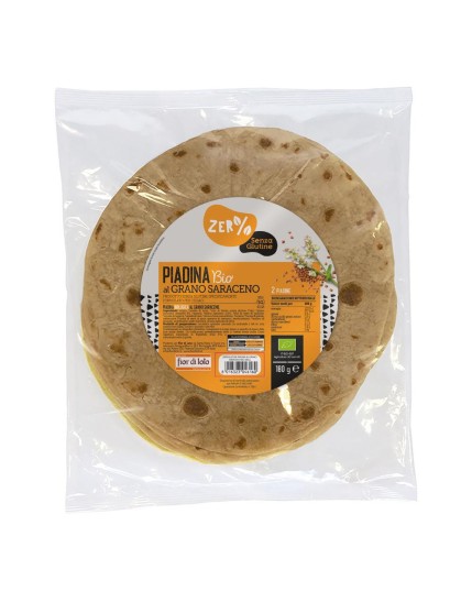 ZER%GLUT Piadina Sarac.180g