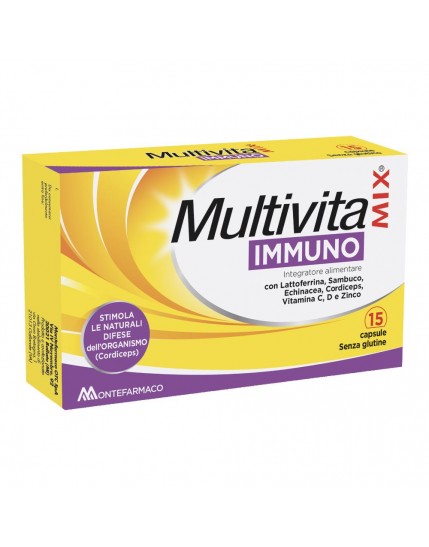MULTIVITAMIX Immuno 15 Cps