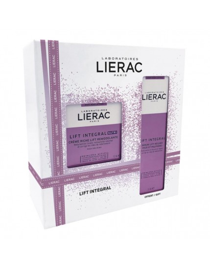 Lierac Cofanetto Lift Integral Crema Nutri 50 ml+ Lift Integal Siero Contorno Occhi 15 ml